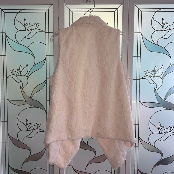 Jack White Faux Fur Swing Vest Size M - Picture 5 of 5